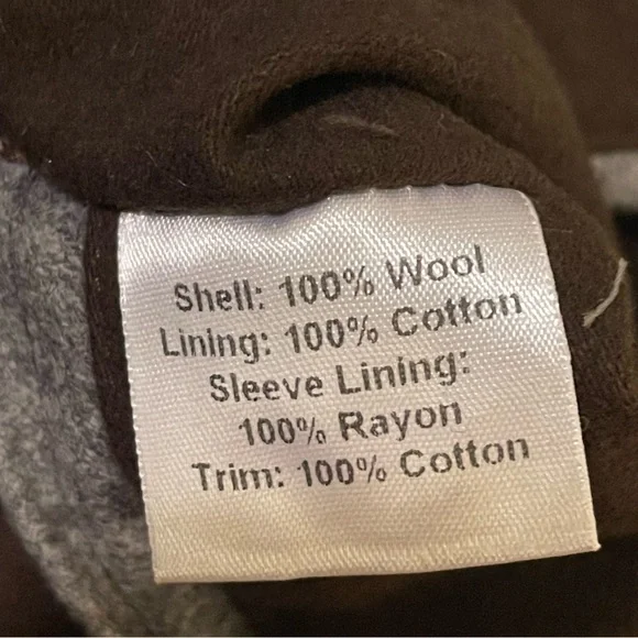 Mother Freedom "Wellfleet" Heather Grey Wool Field Jacket Made In USA Size Large - Picture 11 of 11